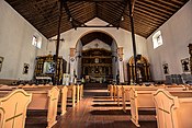 Interior del templo.