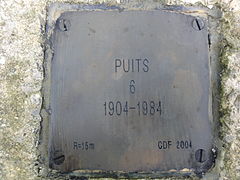 Puits no 6, 1904 - 1984.