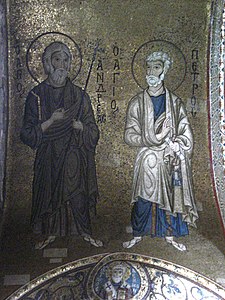 Апостолы Пётр и Андрей.