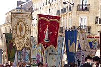 Bannière de procession