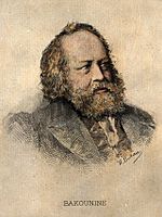 Retrato de Bakunin