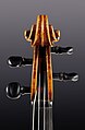 アレキサンダー・シュヴィツァールスキ "ヨゼフ・スーク" ヴァイオリン Alexander Svycarsky "ex-Josef Suk" violin 2000 , Omobono Stradivari 1734 copy, scroll front side