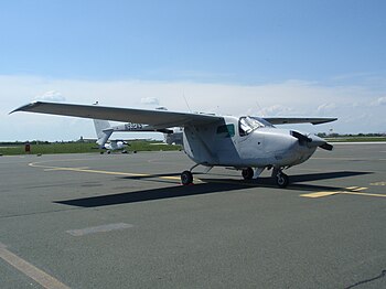 Cessna T337H 2 on Zagreb airport.JPG