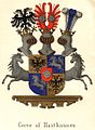 Wappen der Grafen von Haxthausen in Danmarks Adels Aarbog