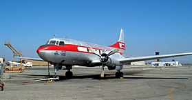 Convair 240 du Planes of Fame Museum aux couleurs de la Western Air Lines
