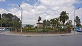 Le monument sur la Menelik adebabay.