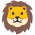 Emoji représentant un lion