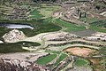 Fields at the Colca River in the Lari District