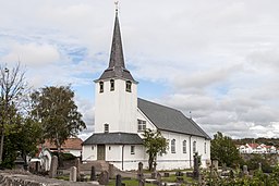 Fiskebäckskils kyrka i juli 2015.