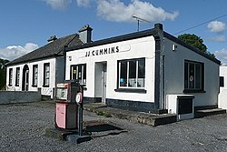 Disused garage at Curraghboy