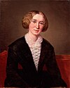 Portrait of George Eliot by François D'Albert Durade