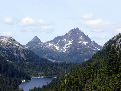 7. The Golden Hinde is the highest summit of Vancouver Island in British Columbia.