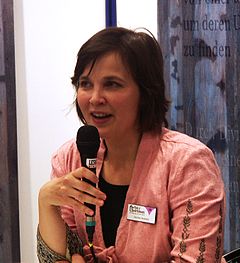 Henrika Tandefelt på Bokmässan 2008