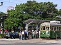 広島平和記念式典開催時の様子（2006年）