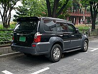 2004 Hyundai Terracan (pre-facelift; rear)