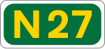 N27 road shield}}