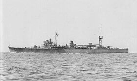 1941年10月17日、館山沖の「津軽」[1]