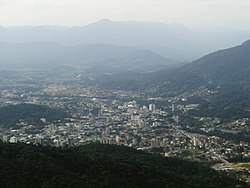 View of the city from Morro da Boa Vista