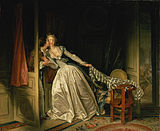 Rococo: The Stolen Kiss by Jean-Honoré Fragonard (c. 1780)