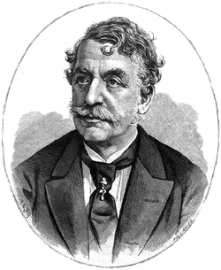 Pollák Zsigmond metszete (1878)