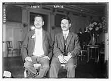 Juichi Soyeda and Tadao Kamiya, 1913.jpg