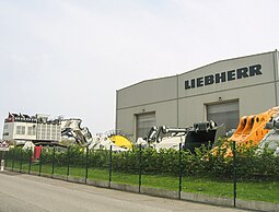 Liebherrin tehdas Colmarissa, Ranskassa