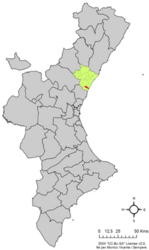 La Llosa – Mappa