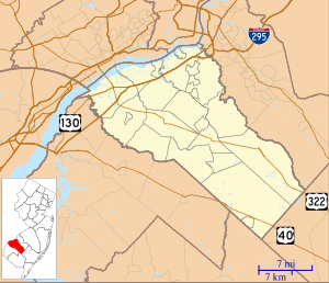 Thorofare is located in Gloucester County, New Jersey