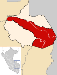 Provincia di Tambopata – Mappa