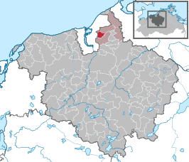 Kaart van Mönchhagen