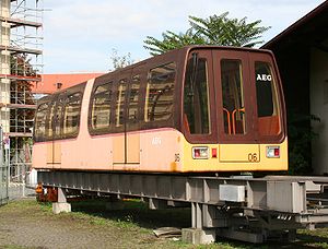 ニュルンベルク交通博物館に展示されるM-Bahn 06