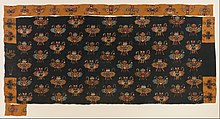 Mantle (Paracas); 50-100 AD; embroidered wool; height: 1.01 m; Museum of Fine Arts (Boston, US) Man's mantle - Google Art Project.jpg