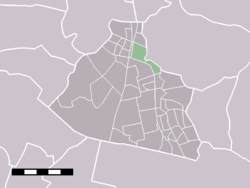 Wormerveer in the municipality of Zaanstad.