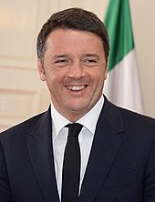 Matteo Renzi, the former Italian Prime Minister, a Third Way politician Matteo Renzi 2015.jpeg