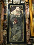 Полидоро да Караваджо. Святая Екатерина Сиенская. Ок. 1525. Деталь фрески