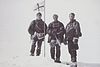 Douglas Mawson, Alistair Mackay i Edgeworth David na południowym biegunie magnetycznym