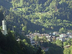 Skyline of Mezzoldo