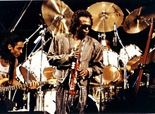 Fusion trumpeter Miles Davis in 1989 Miles Davis 24.jpg