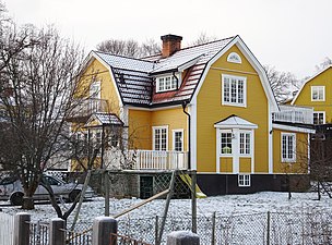 Villa Nysätravägen 32, byggår 1924.