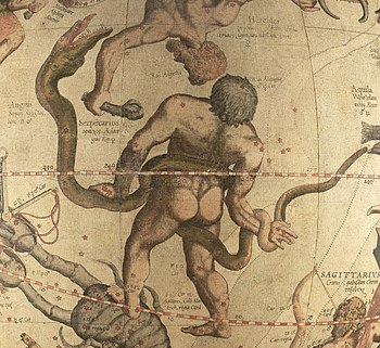 Ophiucus and Serpens constellations from the M...