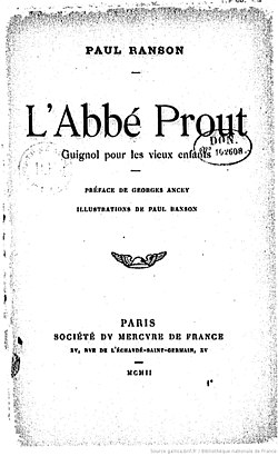 Image illustrative de l’article L'Abbé Prout