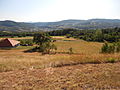 View on Gornji Milanovac from nearby Grabovica village