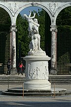 L'Enlèvement de Proserpine par Pluton (1699), mármol, château de Versailles, bosquete de la Colonnade.
