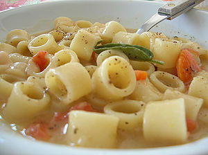 Pasta e fagioli rapida