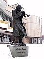 Miles Davis statue in Kielce, Poland