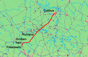 Priestewitz - Cottbus Karte.png