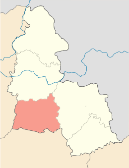 Distret de Romny - Localizazion