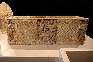 Sarcophages à strigiles, IIIe siècle.