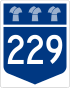 Highway 229 shield