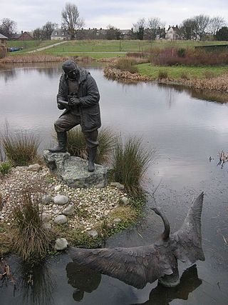 Sir Peter Scott statue
